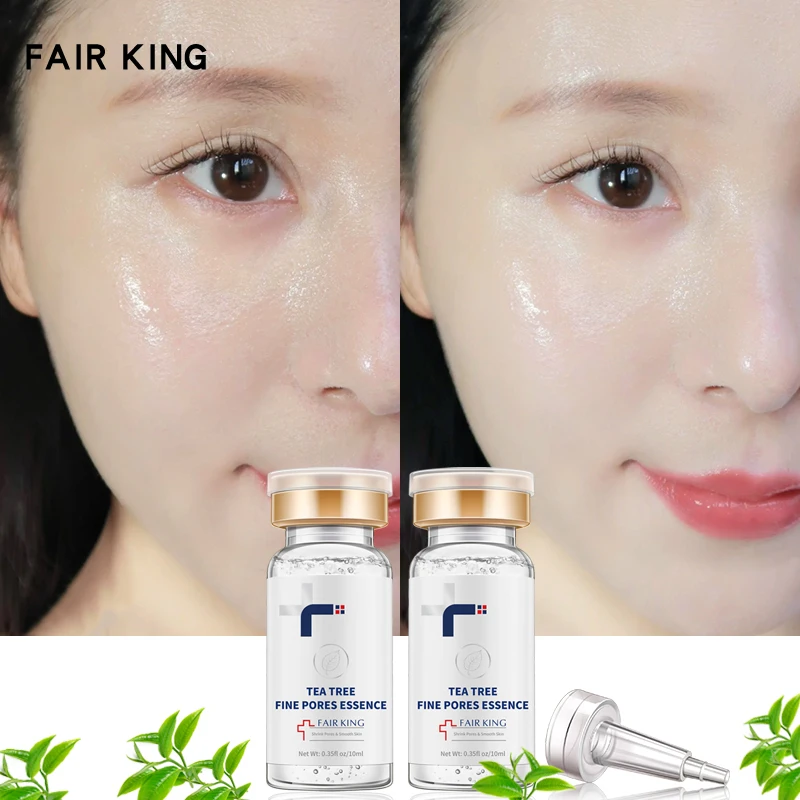 

Tea Tree Shrink Pores liquid Moisturizing Face Serum Whitening Plant Skin Care Anti Aging Anti Wrinkle Essence Hyaluronic Acid
