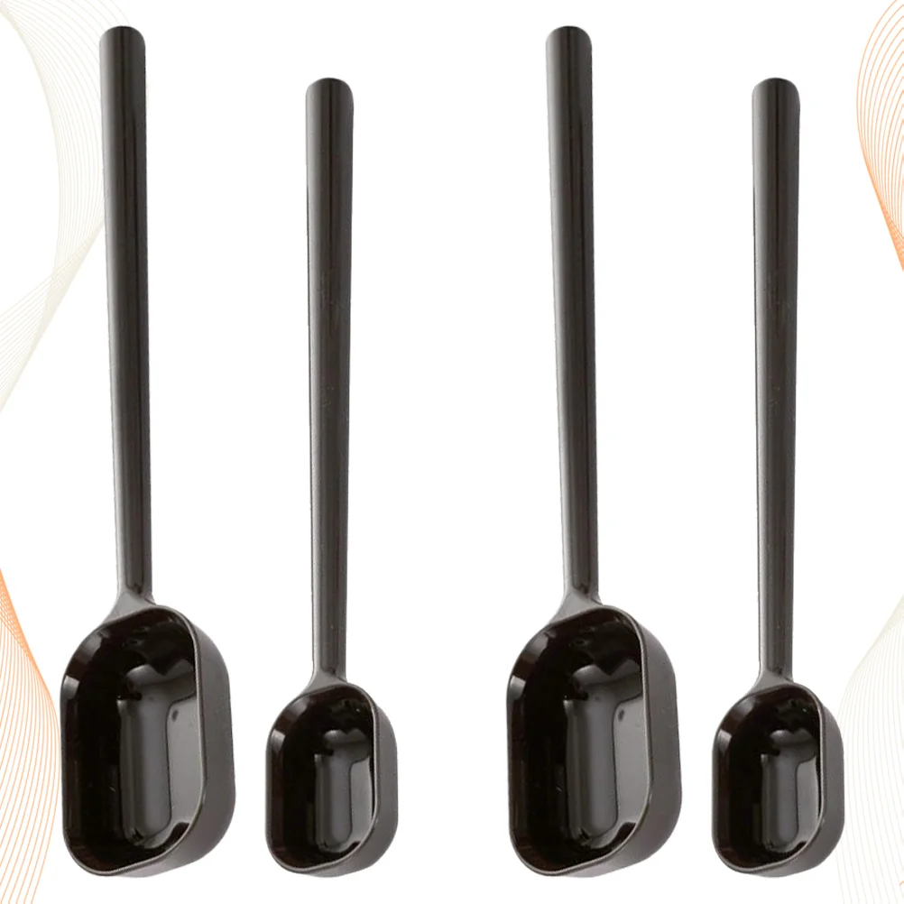 

4pcs Portable Coffee Bean Spoon Powder Spoon Measure Spoons for Baking Kitchen
