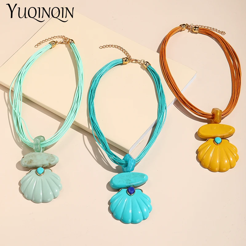 Женское винтажное длинное ожерелье с подвеской элегантное Ювелирное Украшение