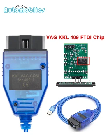 VAG 409 KKL VAG KKL 409,1 FIATECUSCAN FTDI автомобильный Ecu OBD OBD2 Диагностический кабель для VW/Audi/Skoda/Seat сканирующий инструмент 4-ходовой переключатель