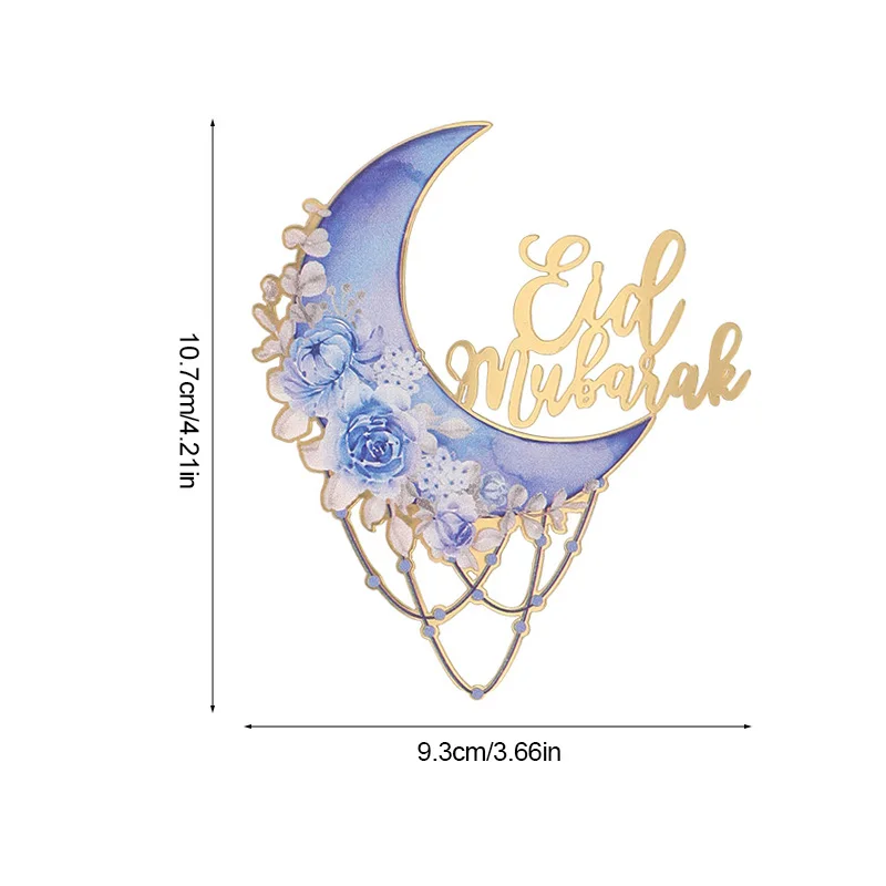 

Акриловый топпер для торта Ид Мубарак лунный цветок xunyihappy