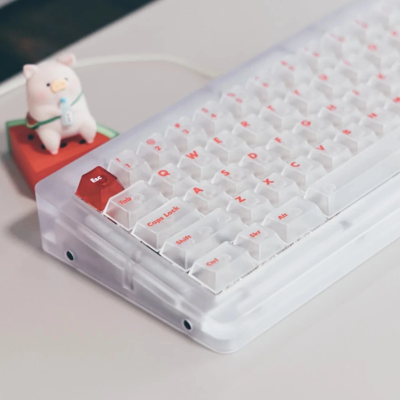 Белые прозрачные колпачки для клавиш MiFuny с 137 кнопками вишня оригинальная высота