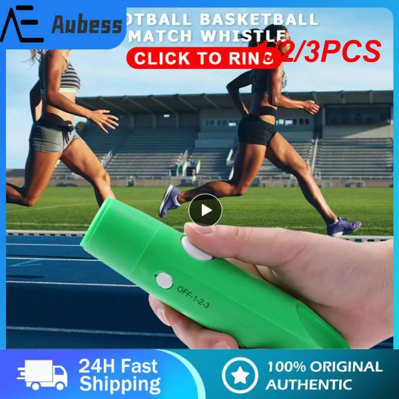 

1/2/3PCS Electronic Whistle Practical Electric Referee Performance Whistle Portable Training Whistle Suitable For Coaches Travel