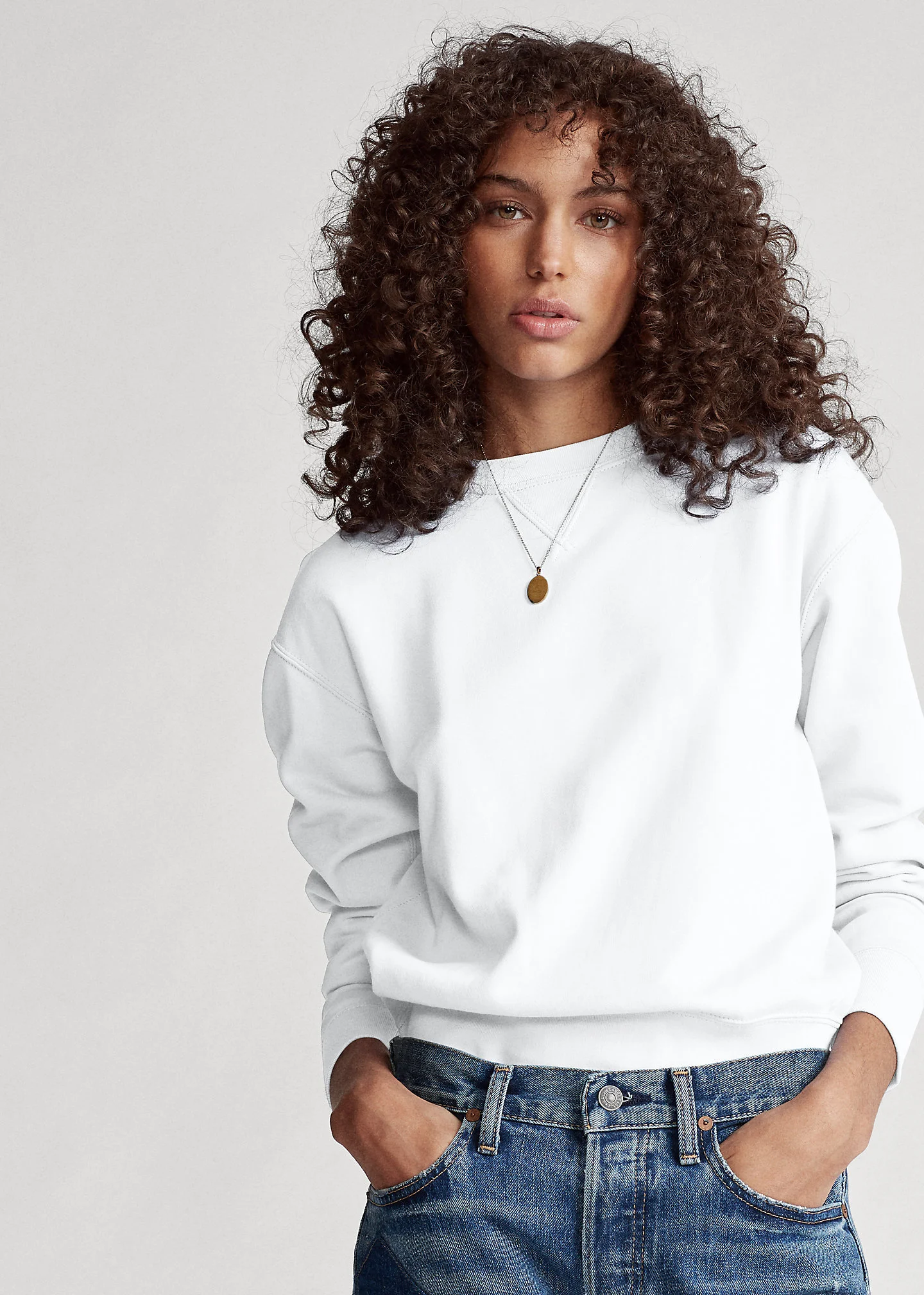 Женский хлопковый свитшот с длинным рукавом и вышивкой