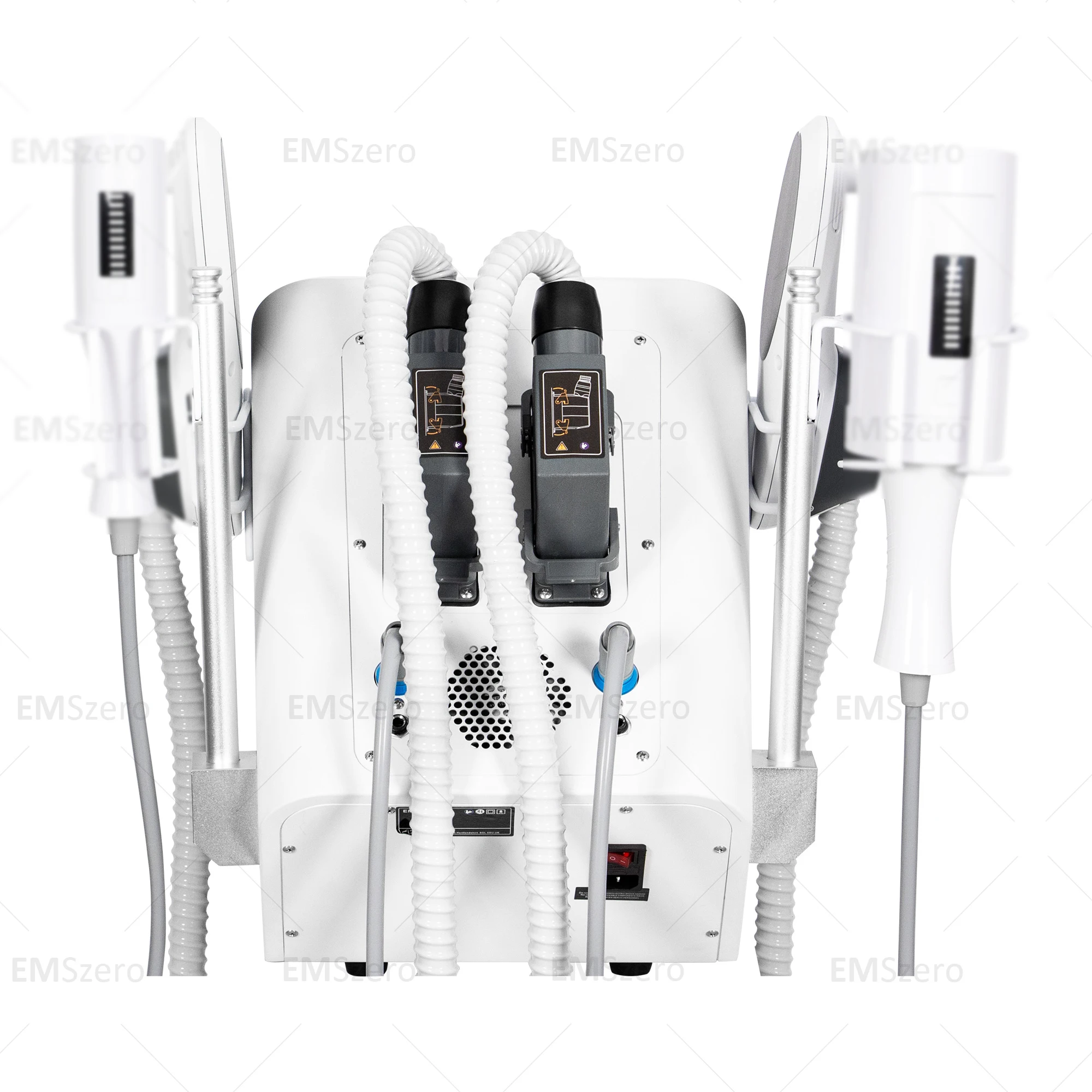 Электрический стимулятор мышц и роликовое оборудование для фитнеса массажа