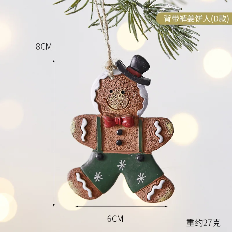 Рождественский кулон из смолы MOONBIFFY