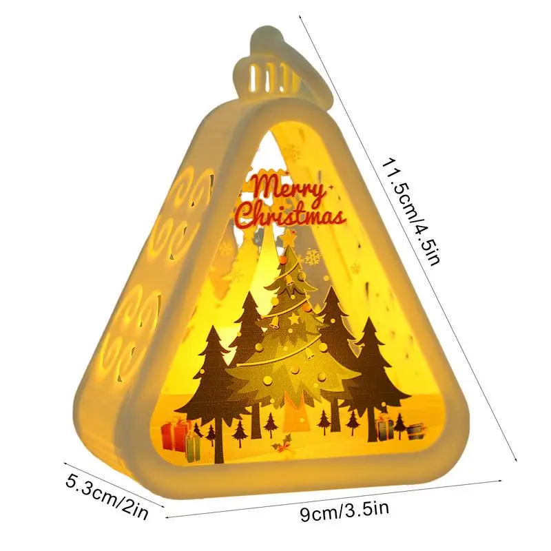 Зимний ночник рождественский домашний подвесной светильник теплый светящийся