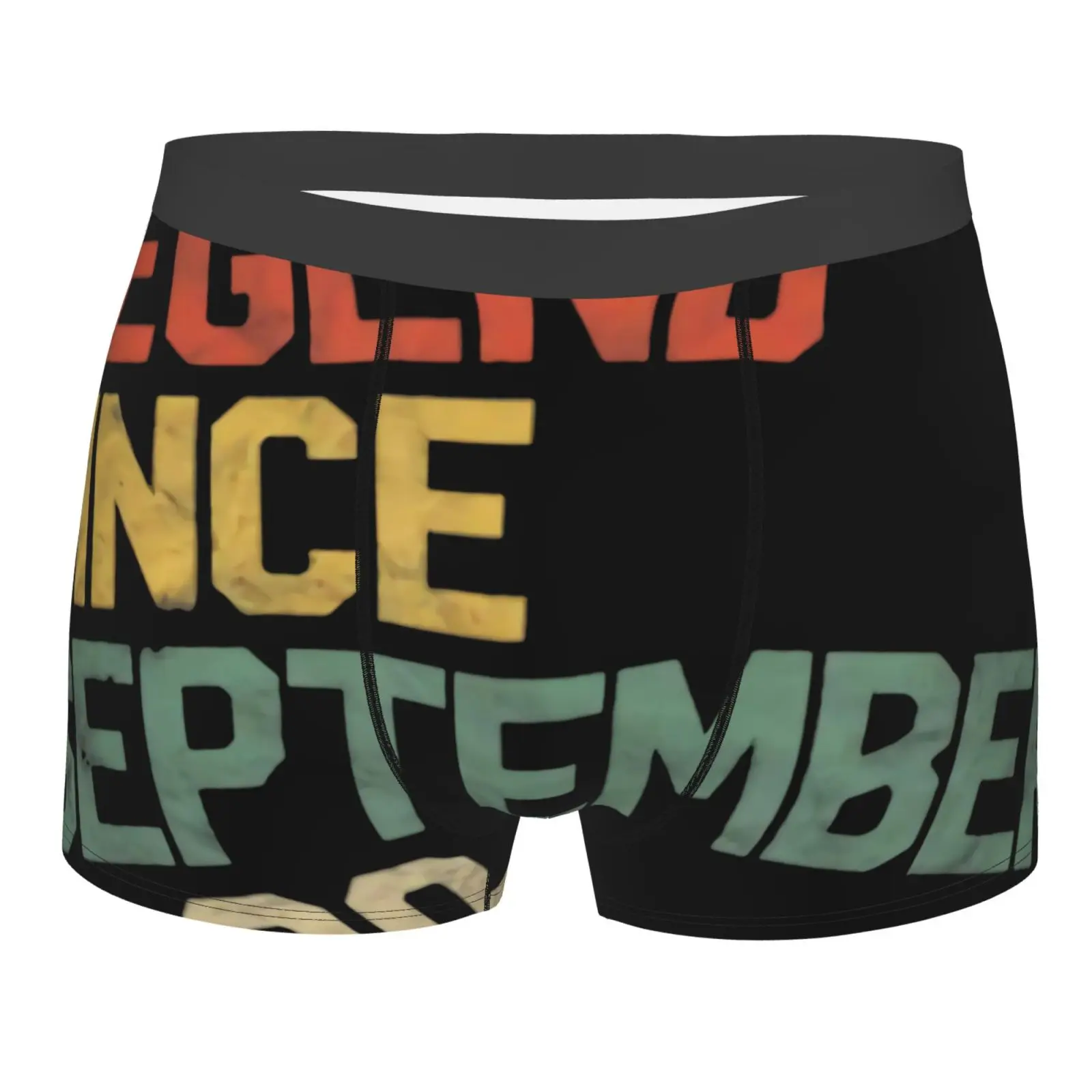 

Мужские трусы-боксеры Legend с сентября 1980 года 40Th, мужские шорты, мужское забавное нижнее белье, мужские боксеры, мужские пижамы