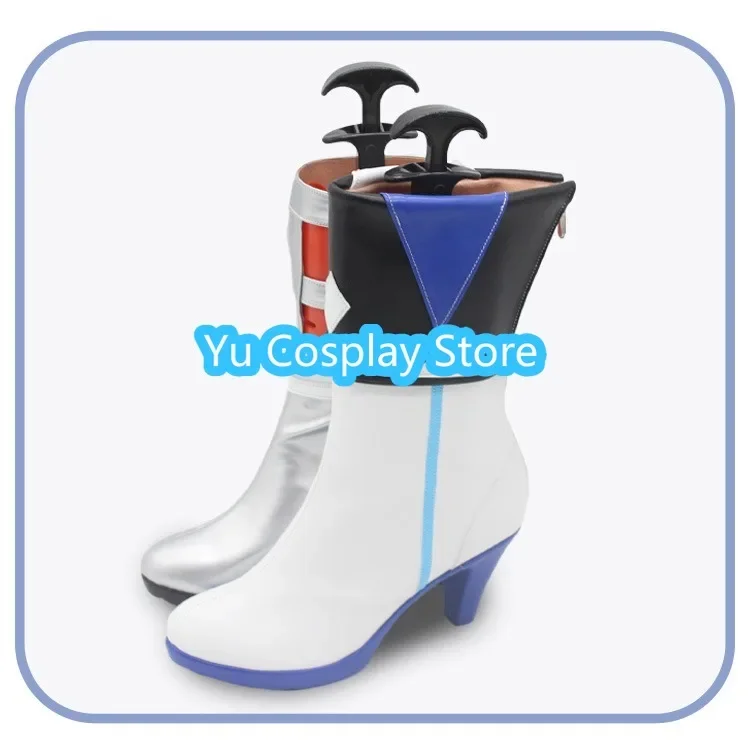 Ouro Kronii обувь для косплея из искусственной кожи Хэллоуин карнавальные ботинки Vtuber
