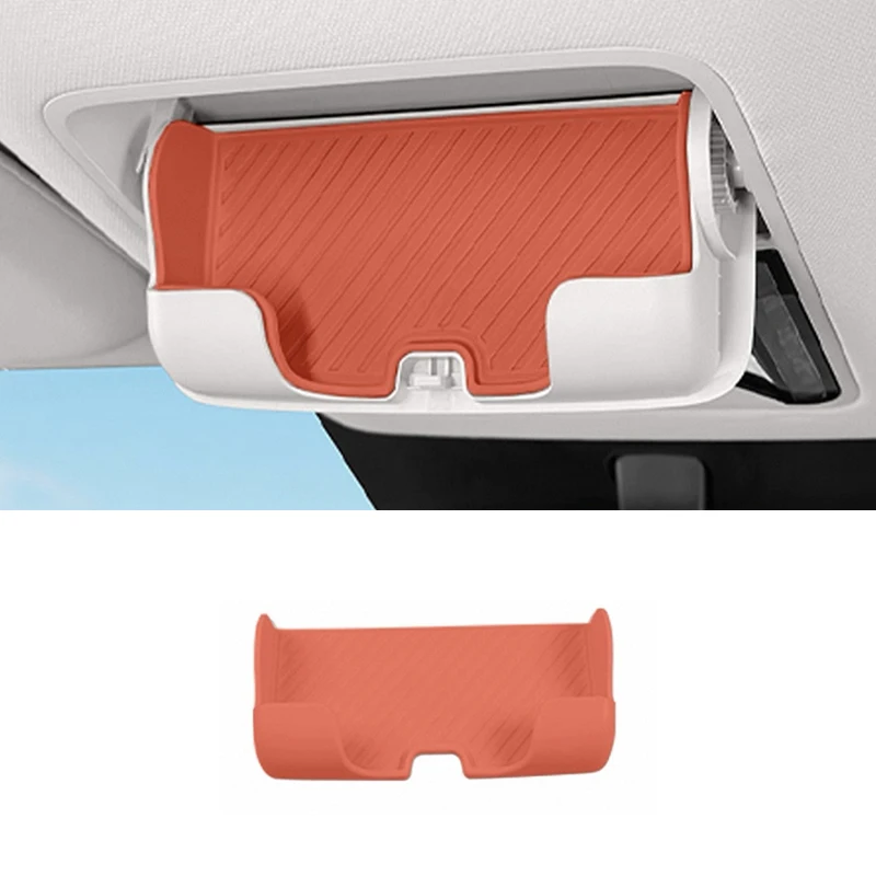 

Для BYD TANG L EV/DM Sealion 8 2025 2026, автомобильный чехол для очков, силиконовая защитная накладка, аксессуары для интерьера