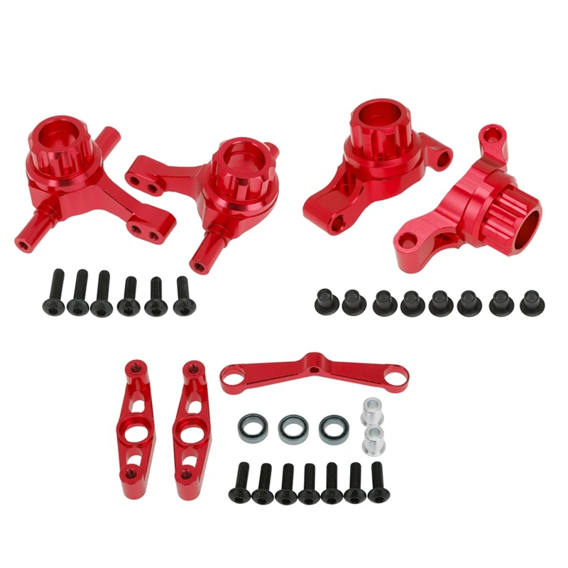 

Metal Front And Rear Upright Knuckle Arms Steering Knuckle Set For Tamiya TT-02 TT02 1/10 RC Car Upgrade Parts