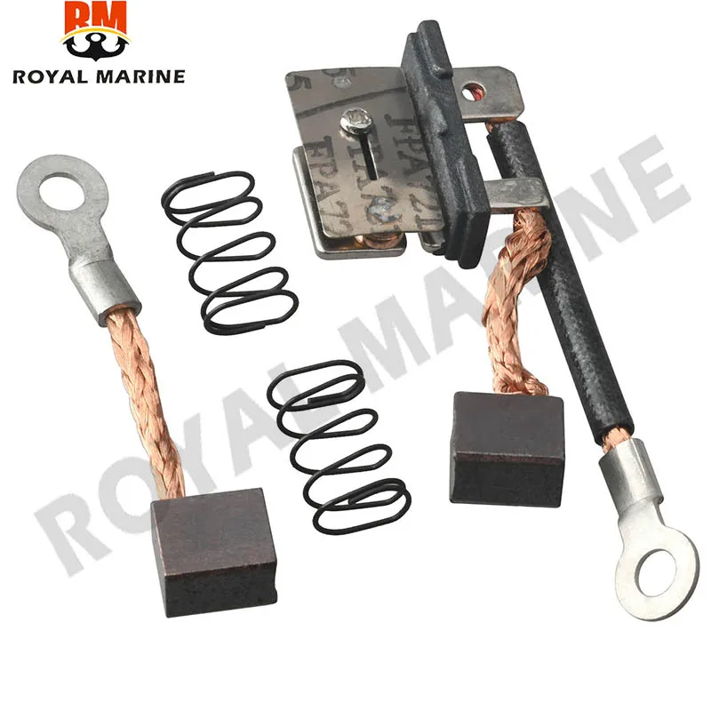 

63P-82181 Carbon Brush Set For Yamaha Outboard Motor 2T & 4T 115HP 150HP Trim Tilt Motor Inclued 62X-4386K; Brush 63P-43892-10