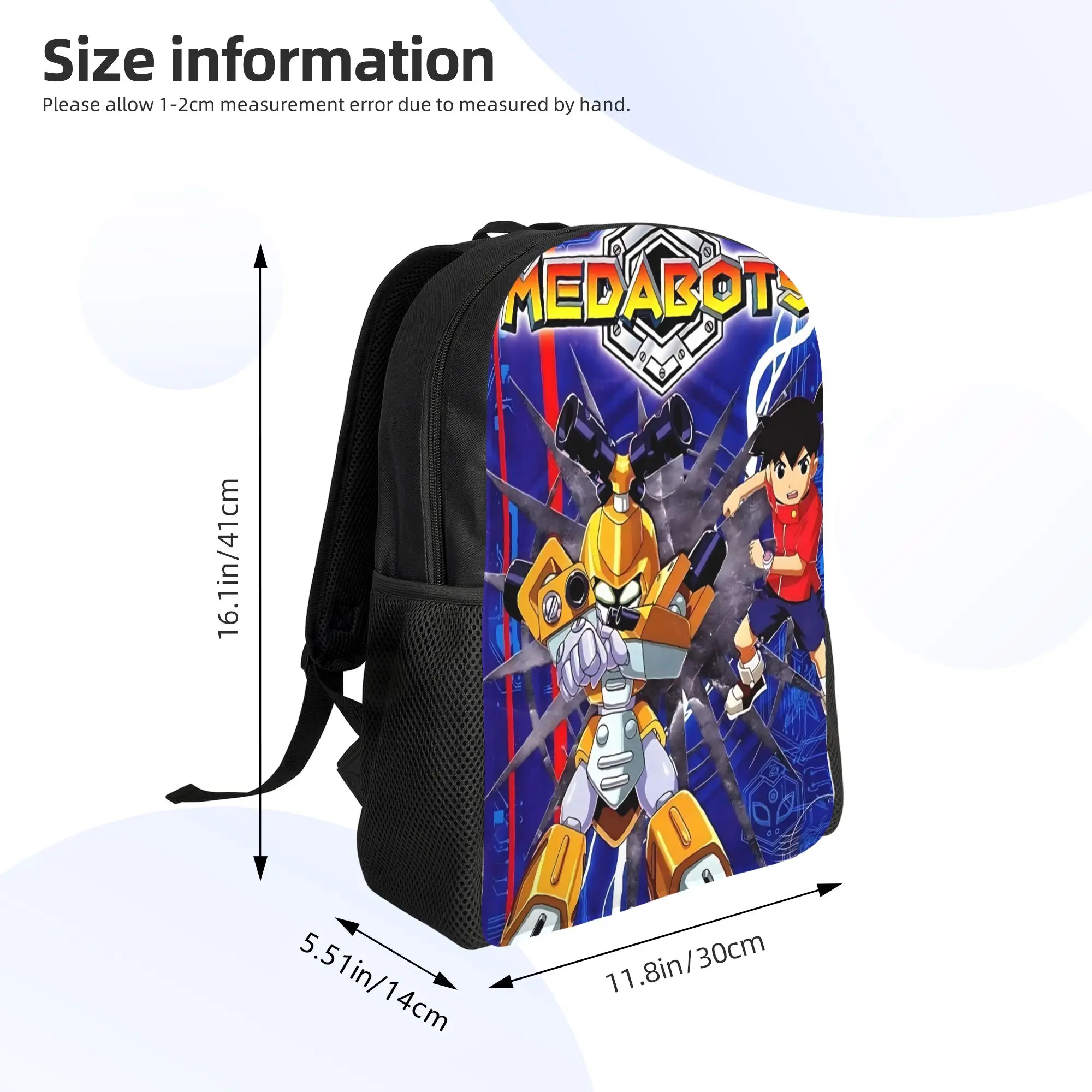 Рюкзак Medabots, 1 шт., красный, к новому учебному году (art.: 3920db25c681b) - 3920db25c681b