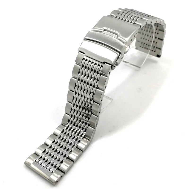 страпкод браслет для seiko. ремешок для часов 18мм laros. металлический браслет 22 мм shark mesh миланский. ремешок для часов 22мм титан. браслет стальной для часов 26 мм черно-серебряный.