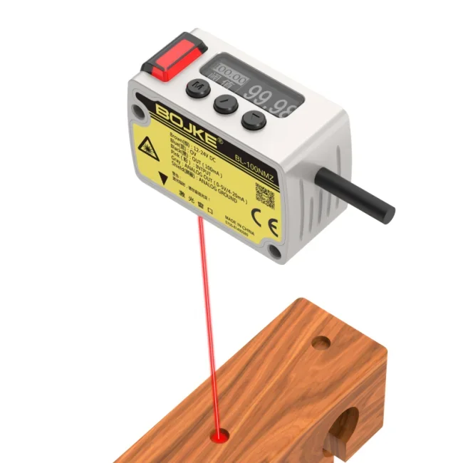 лазерный датчик перемещения фотоэлектрический измерения расстояния RS485