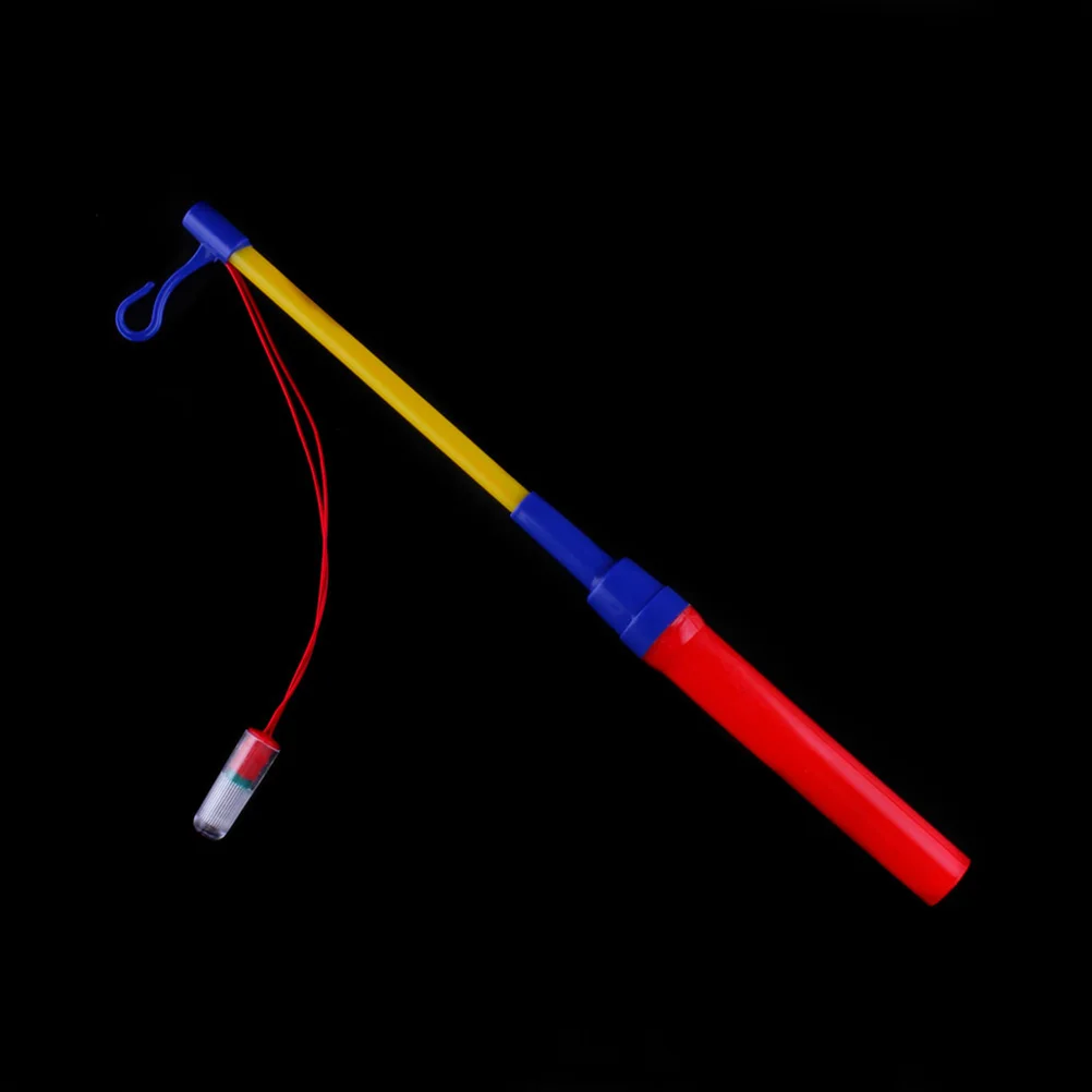 

6 PCS Chinese Style Child Glow Sticks Children Paper Lantern Walking Lanterns Pole Kids Laternenstab