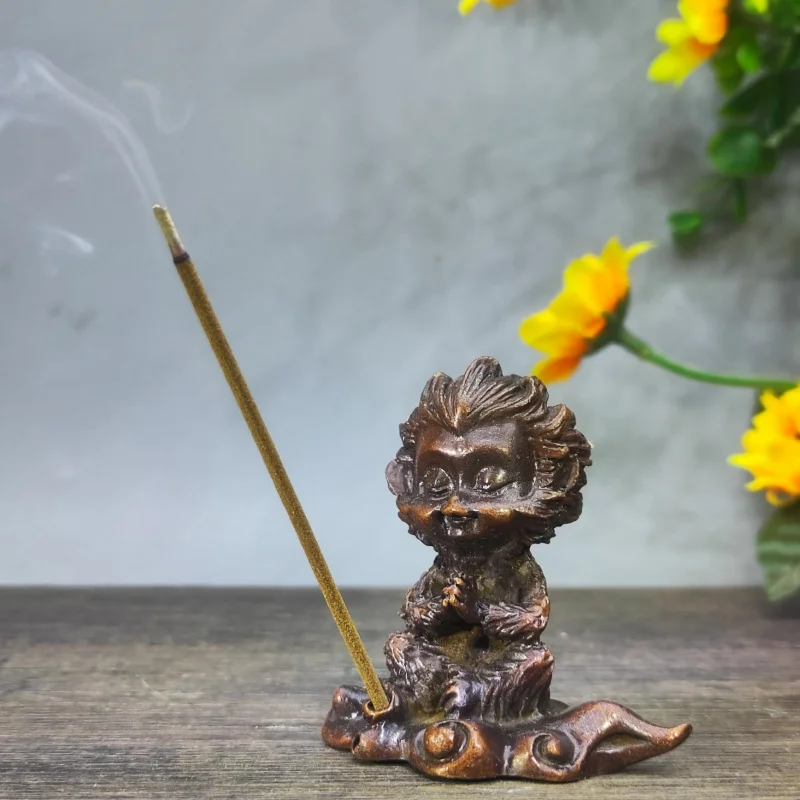 Чистая медь ручной работы в стиле ретро Sun Wukong Tengyun медные чайные украшения вес