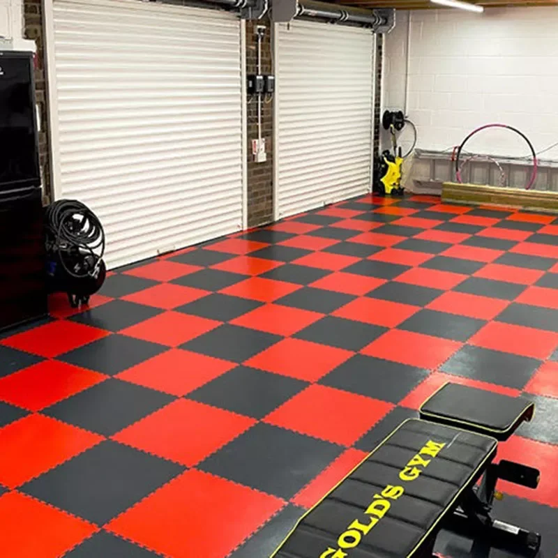 

NEW2023 High Quality 40x40x0.5cm Anti Slip PP Plastic Pvc Garage Floor Tiles Rubber Garage Floor Mat Manufacturer in