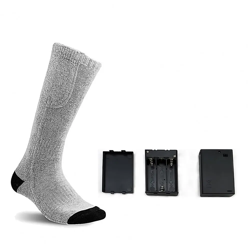 

Влагоотводящие хорошие сшиваемые на батарейках зимние уличные электрические носки для катания на лыжах, походов, альпинизма