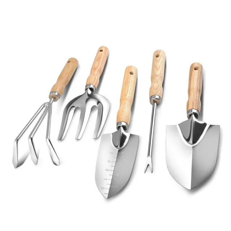 Набор садовых инструментов 5 шт. набор для садоводства из нержавеющей стали