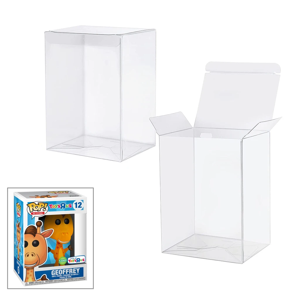5 шт. прозрачный защитный чехол без кислоты кристалл для коллекционных вещей Funko