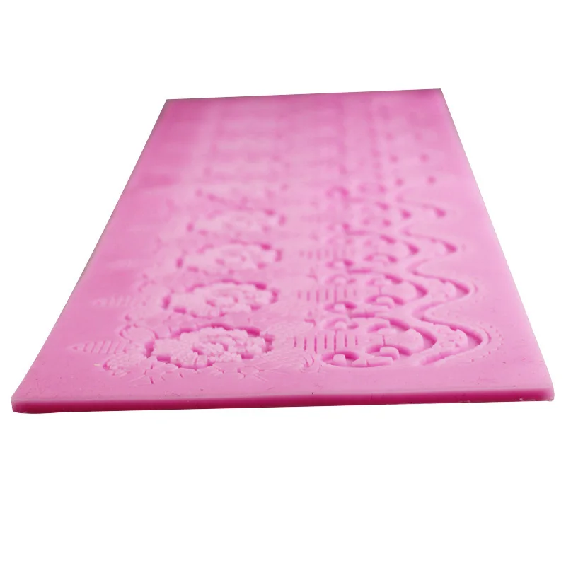 Кружевной цветок искусственный силикон красивый кружевная помадка форма для