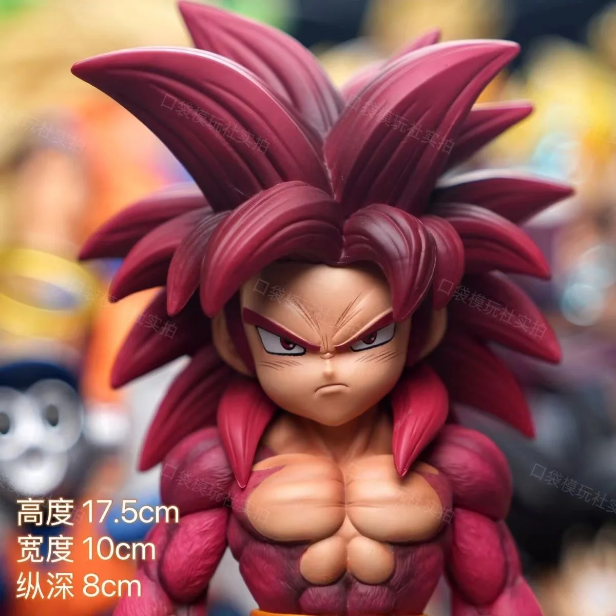 17 см6,69 дюйма Dragon Ball Daima Super Saiyan 4 Goku Фигурка Ssj4 Son Goku Фигурка ПВХ Статуя Коллекционная модель игрушки в подарок (art.: 3920cddbffe4f) - 3920cddbffe4f