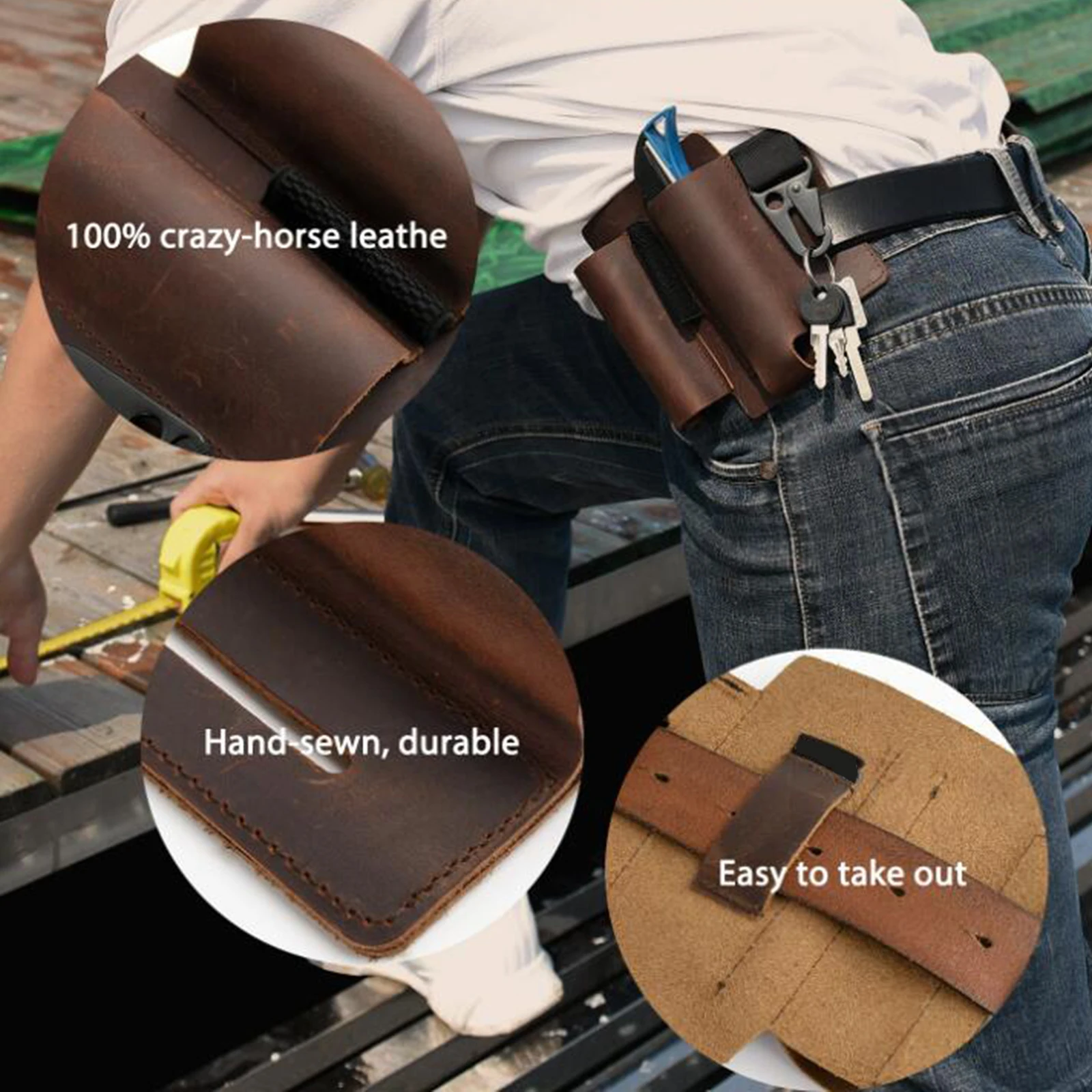 

Multifunction Tool Belt Work Pouch Hardware Tool Belt Construction Tool Belt