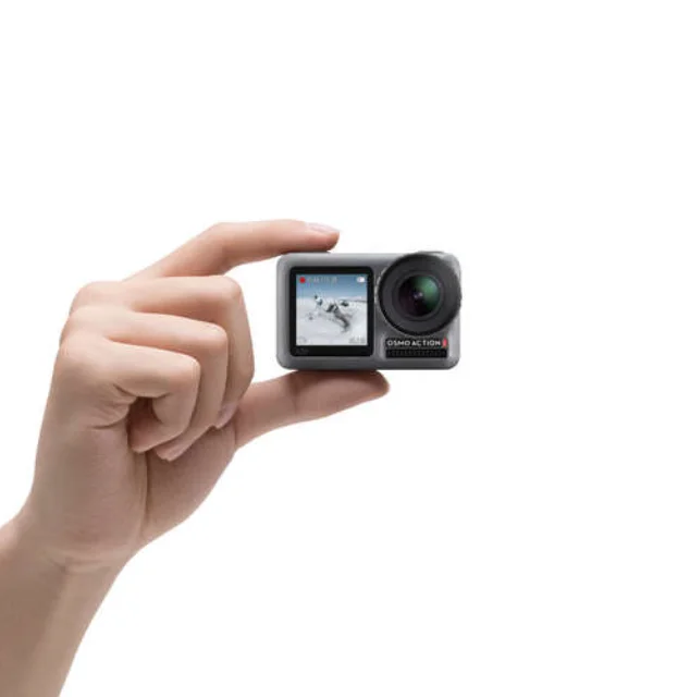

DJI Osmo Action 4k Video Camera for Cycling Diving Skiing Mountain Climbing Sport Camera HDD / Flash Memory 2" - 3" H.264 MP4