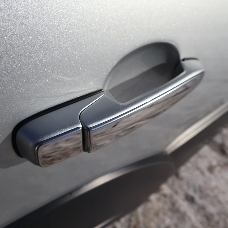 Хромированные накладки на внешние ручки дверей Лада Гранта ФЛ Lada Granta FL 2011 2012 2013 2014