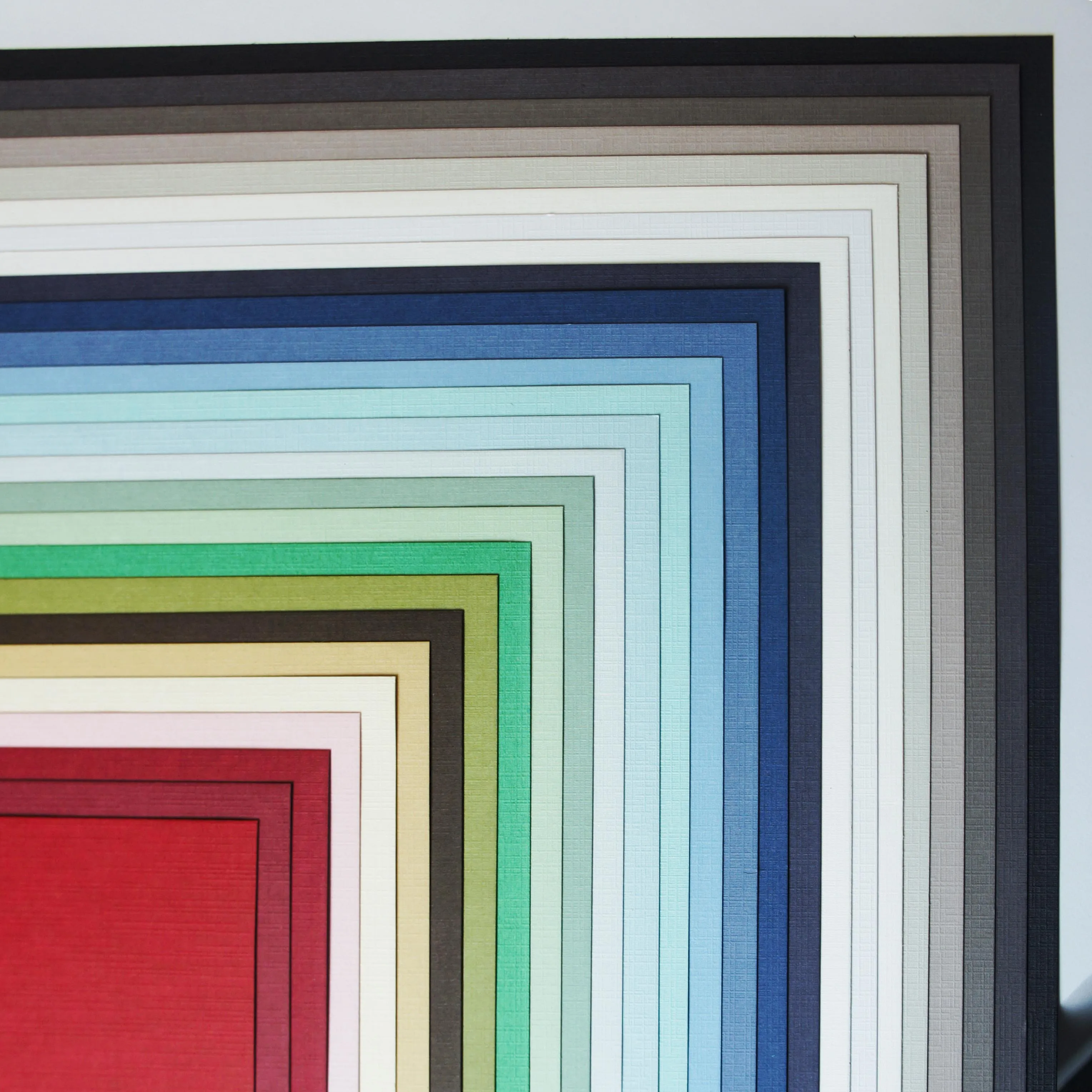 Картон с льняной текстурой A4 250 г/м2 Осенний цветной картон PK16 на основе красителя