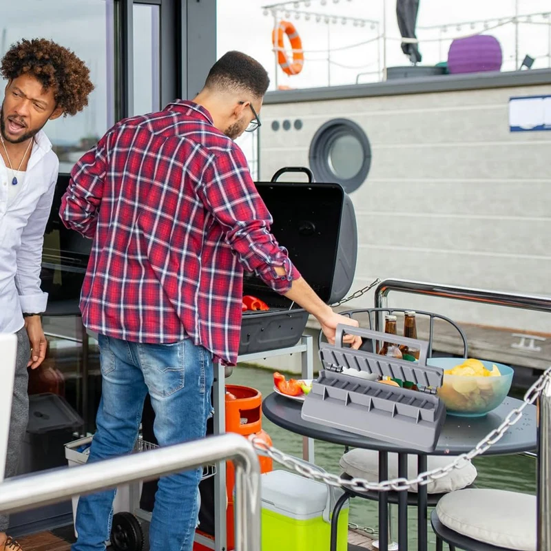 Большой пресс для приготовления кебаба серый пластиковый кабаб ручная форма