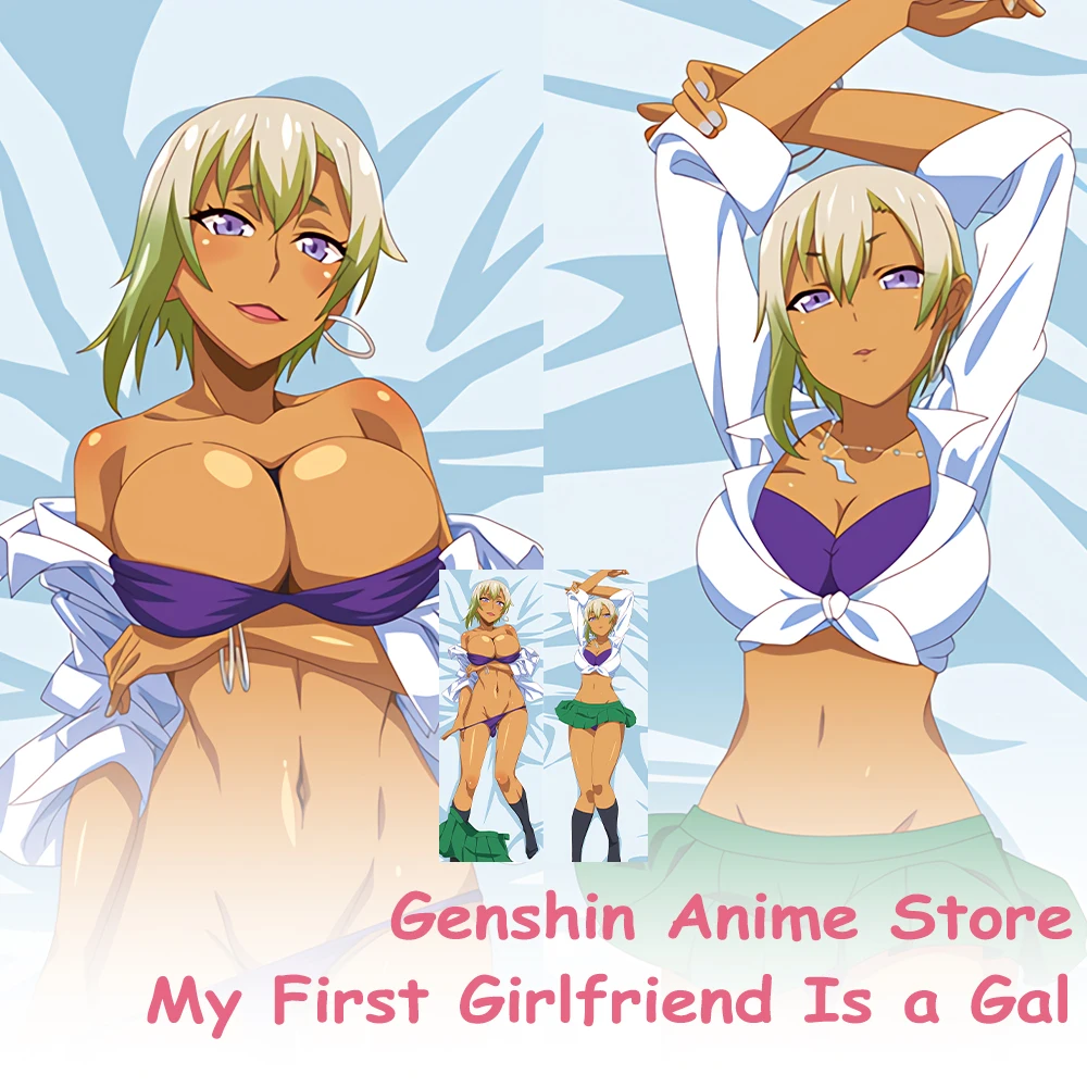 

Anime Kawaii First Gal Dakimakura Decorating Pillow Case 2-Side Print Hugging Body Pillowcase Cushion Cover Otaku Waifu