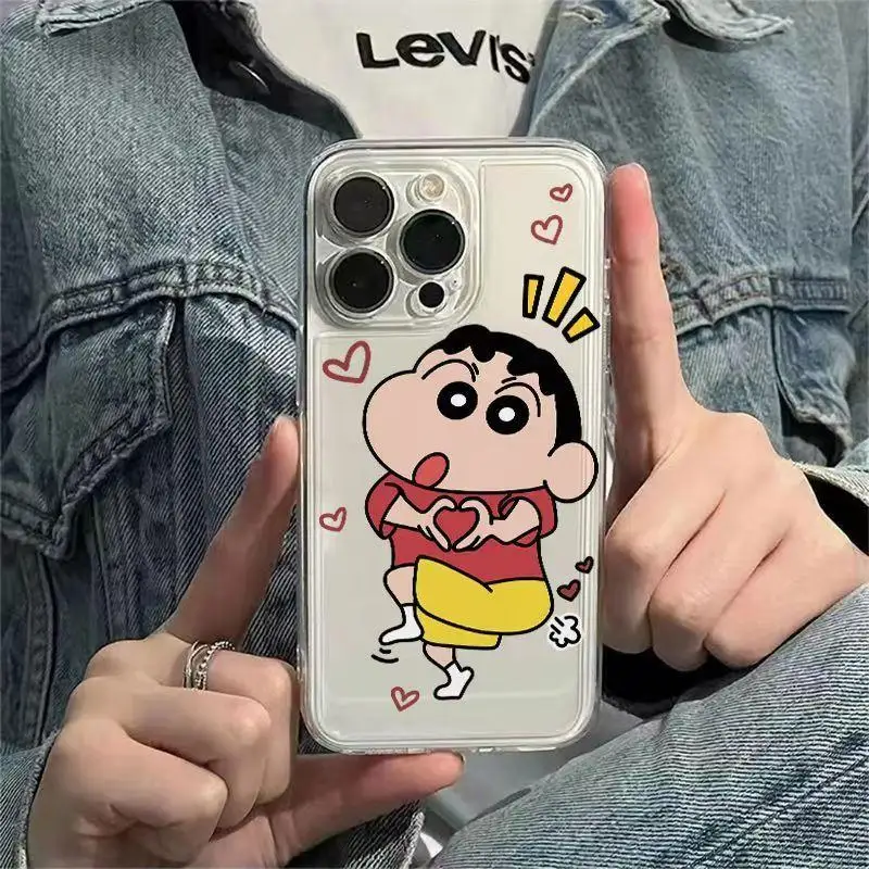 Case For Huawei Honor 90 Lite X8B X9A X9B X7B 20 P30 Pro Nova 3i 5T 7i 6SE 7SE 9SE Y9 2019 Prime cover Crayons shin-chans Funda