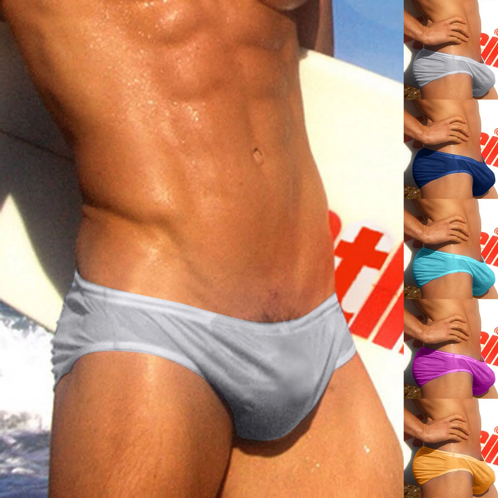 Мужские шорты плавки одежда для спортзала короткие летние быстросохнущие