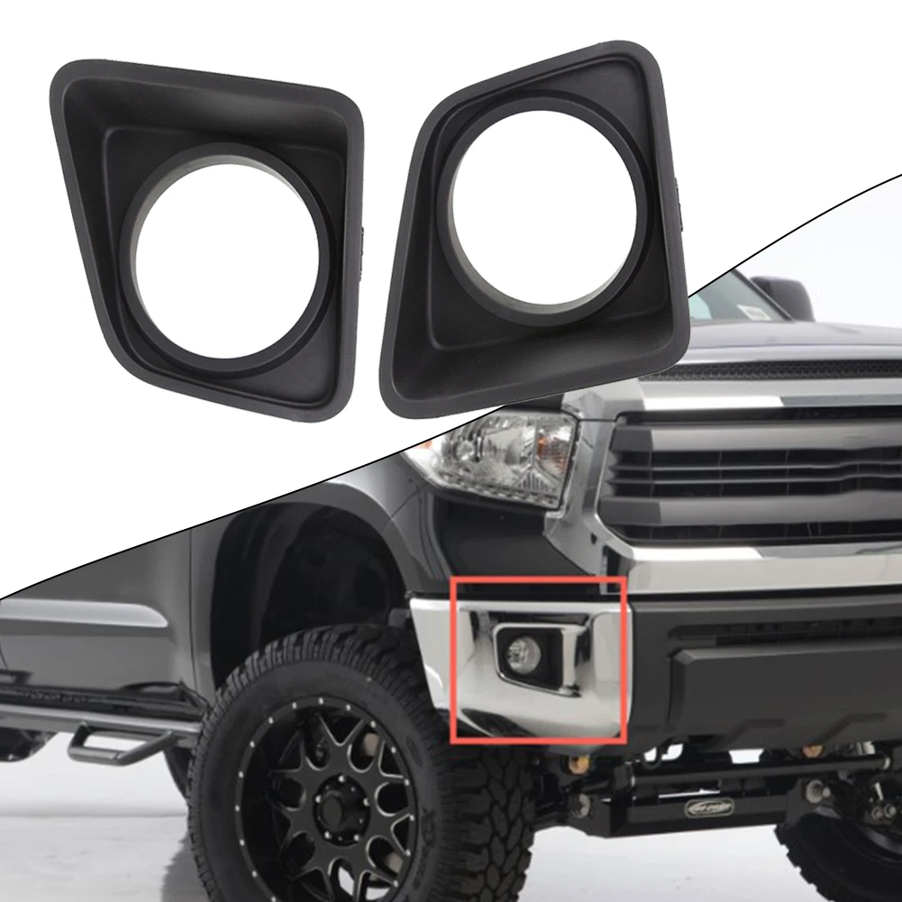 

New Style Front Bumper Fog Light Cover Trim For Tundra 2014-2020 52127 52128-0C070 Auto Replacement Parts