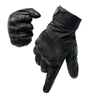 wupp motorcycle gloves full finger leather touch screen motorbike guantes outdoor sports cross protection breathable moto gloves