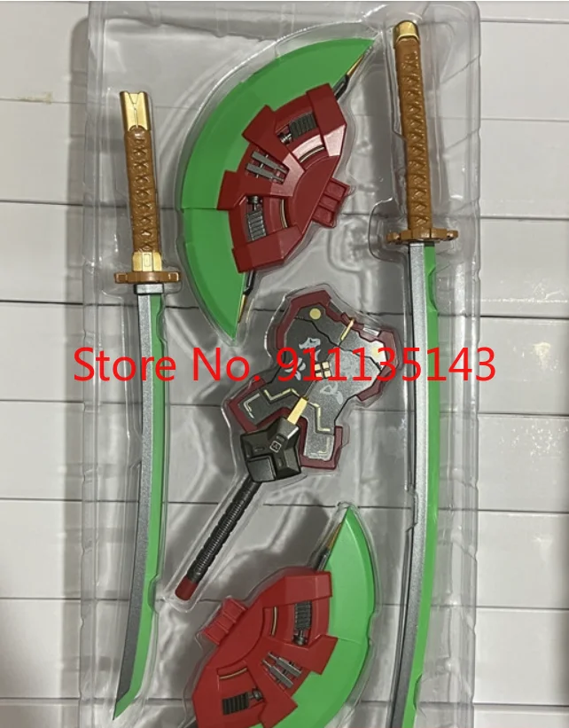 

Broadsword Axe Fan Weapon Green Upgrade Kits For Transformation Toys hobby collection Action Figure Deformation Toy Holiday Gift
