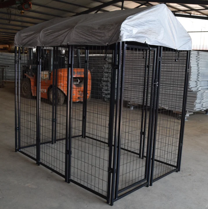 

outdoor welded dog kennel