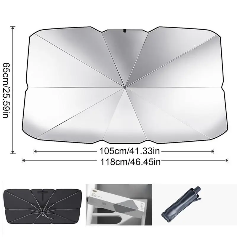Автомобильные Оттенки для лобового стекла складной солнцезащитный козырек