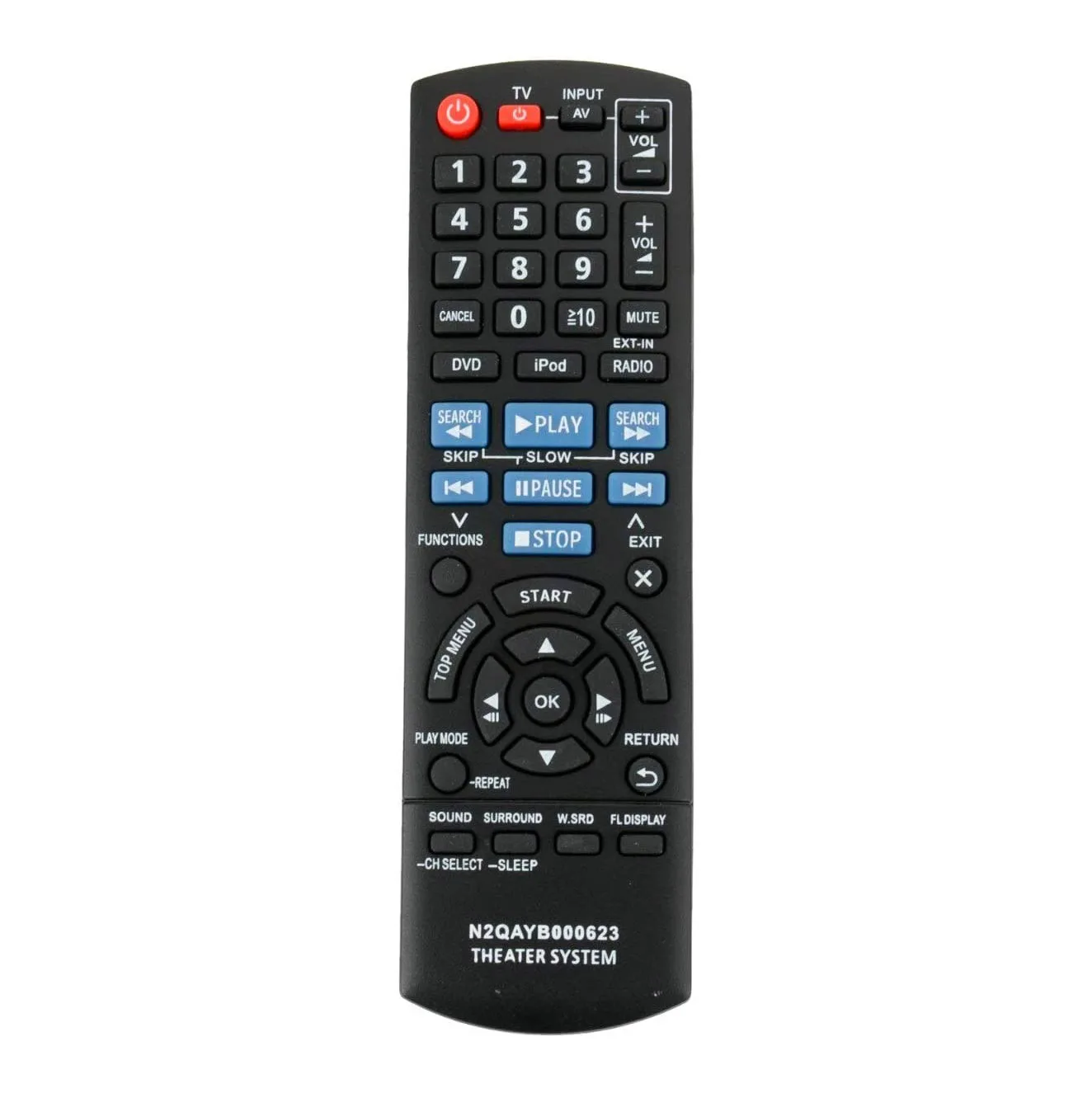 

New Replacement Remote Control for Home Theater N2QAYB000623 SC-PT760 SA-PT940 Fernbedienung