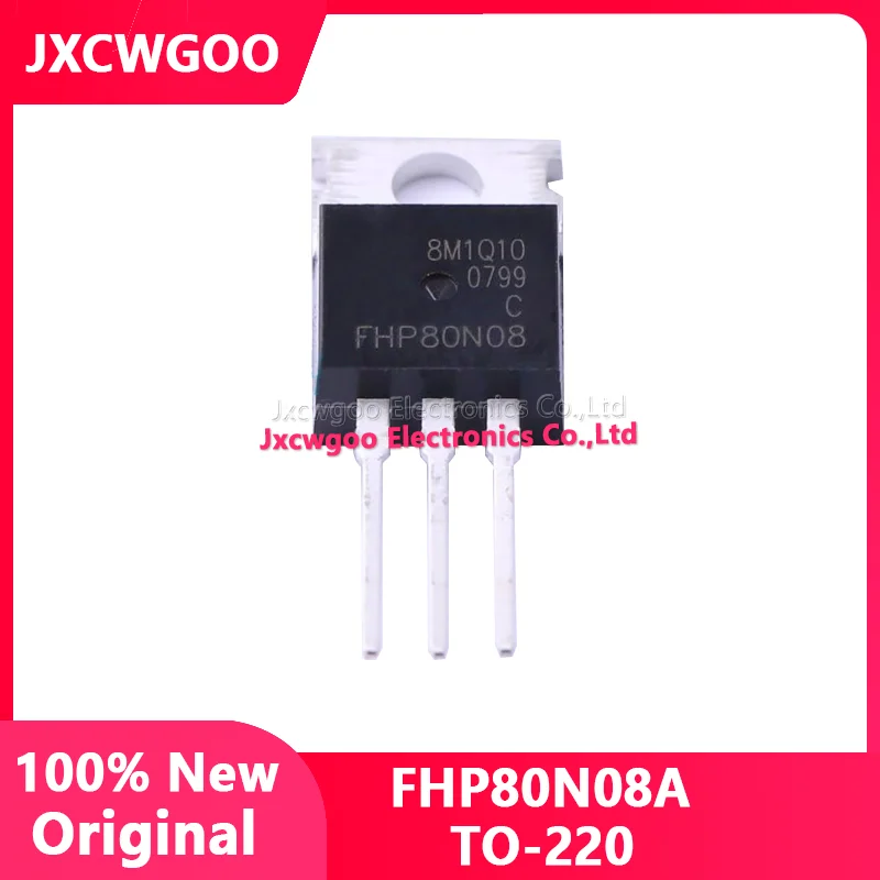 

10 шт. 100% Новый оригинальный FHP80N08 80N08 TO-220 MOS FET 80A 80V