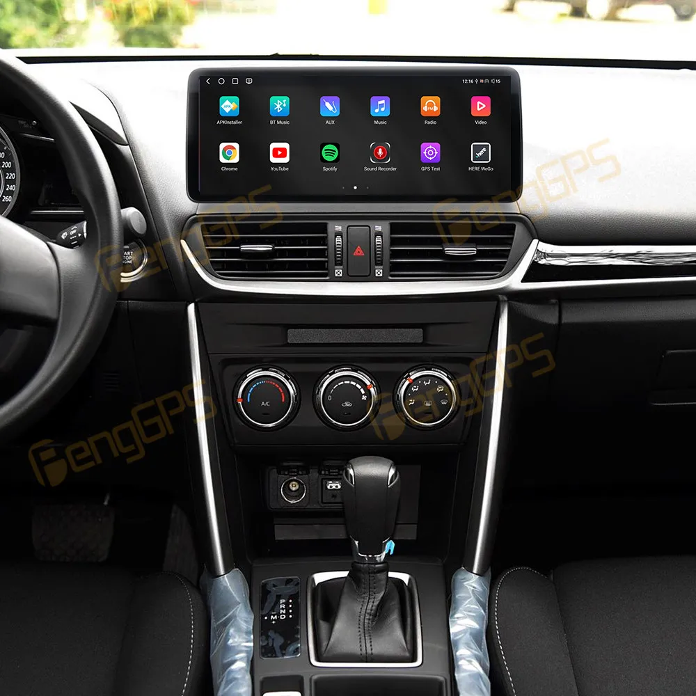 Фото Автомобильный радиоприемник с ультратонким экраном Android 13 для Mazda CX-4 2016-2021, средний мультимедийный DVD-плеер, стерео-видео Carplay GPS Navi Host №1