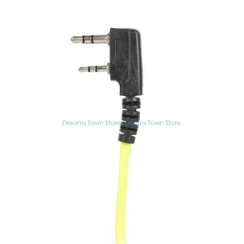 Фото HX6A Walkie Talkie K Plug Green Наушники-вкладыши для BF888s UV5R UV82 Запасная часть для двухстороннего радио №4