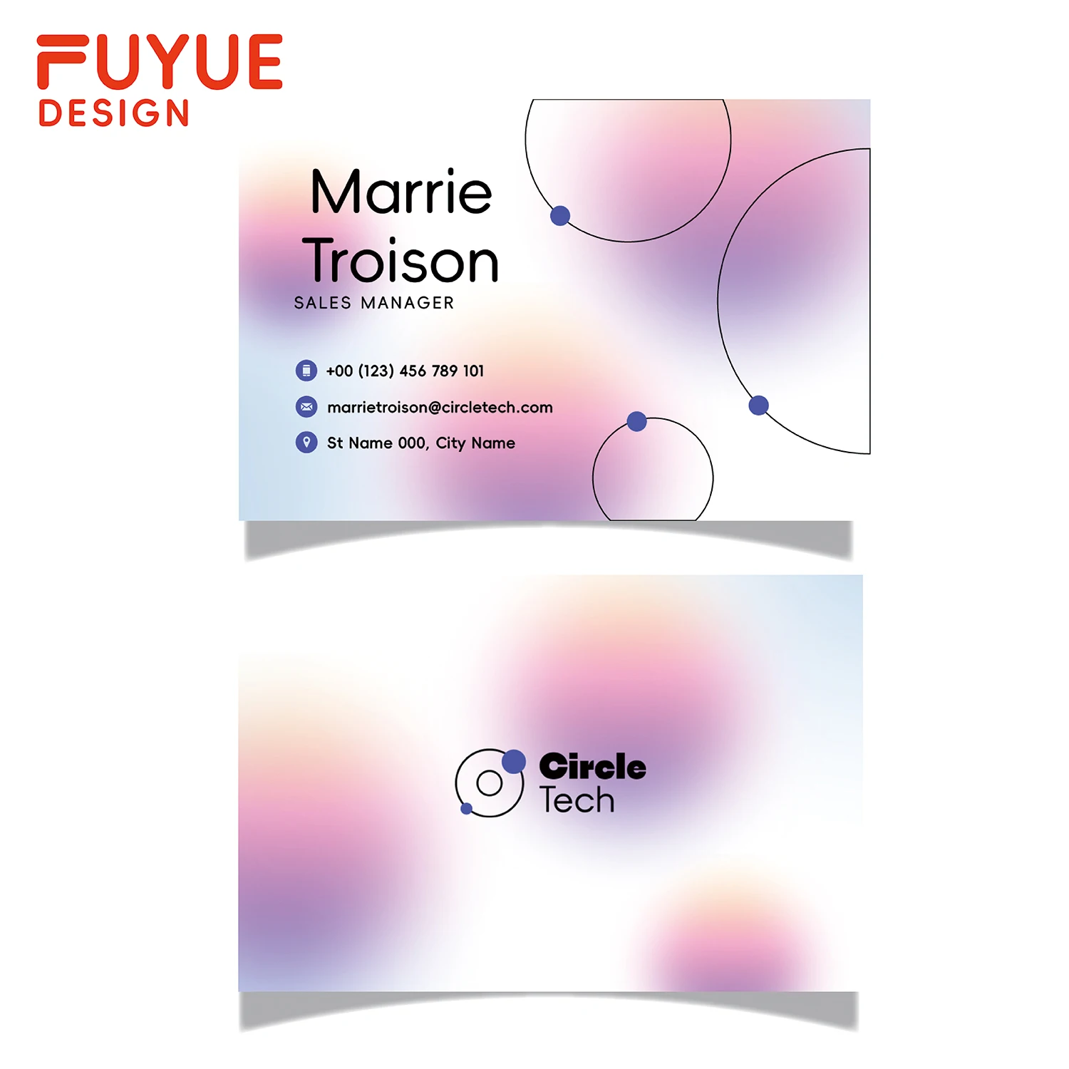 FUYUE индивидуальные карты Tarjetas Personalizadas благодарственная открытка индивидуальная