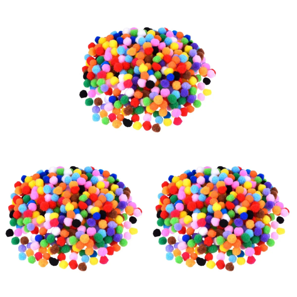 

Pom Pomspompoms Diy Mini Party Making Crafts Decorations Elastic Plush Fluffy Tiny Keyring Christmas8Mmpompomglitter Felt Fuzzy