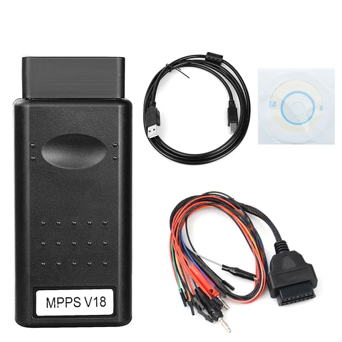 Новый оригинальный чип MPPS V22 разблокировка версии Mpps V18 полный чип разблокировка MPPS Tricore адаптер кабель OBD2 ECU чип для сканера Tool - изображение