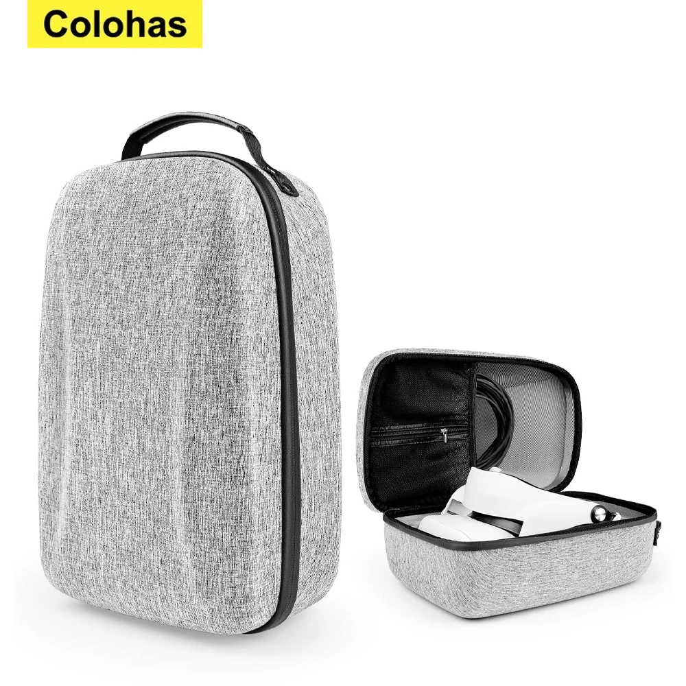 Price Para Oculus Quest 2 VR Armazenamento Caixa de Transporte Elite Strap Halo Strap fone de ouvido de viagem EVA impermeável à prova de choque bolsa protetora para Quest 1 2 VR fone de ouvido VR acessórios