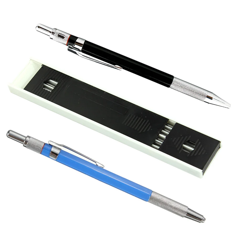 

2.0mm Metal Mechanical Pencil w/Refill Kid Drawing Pencil School Stationery