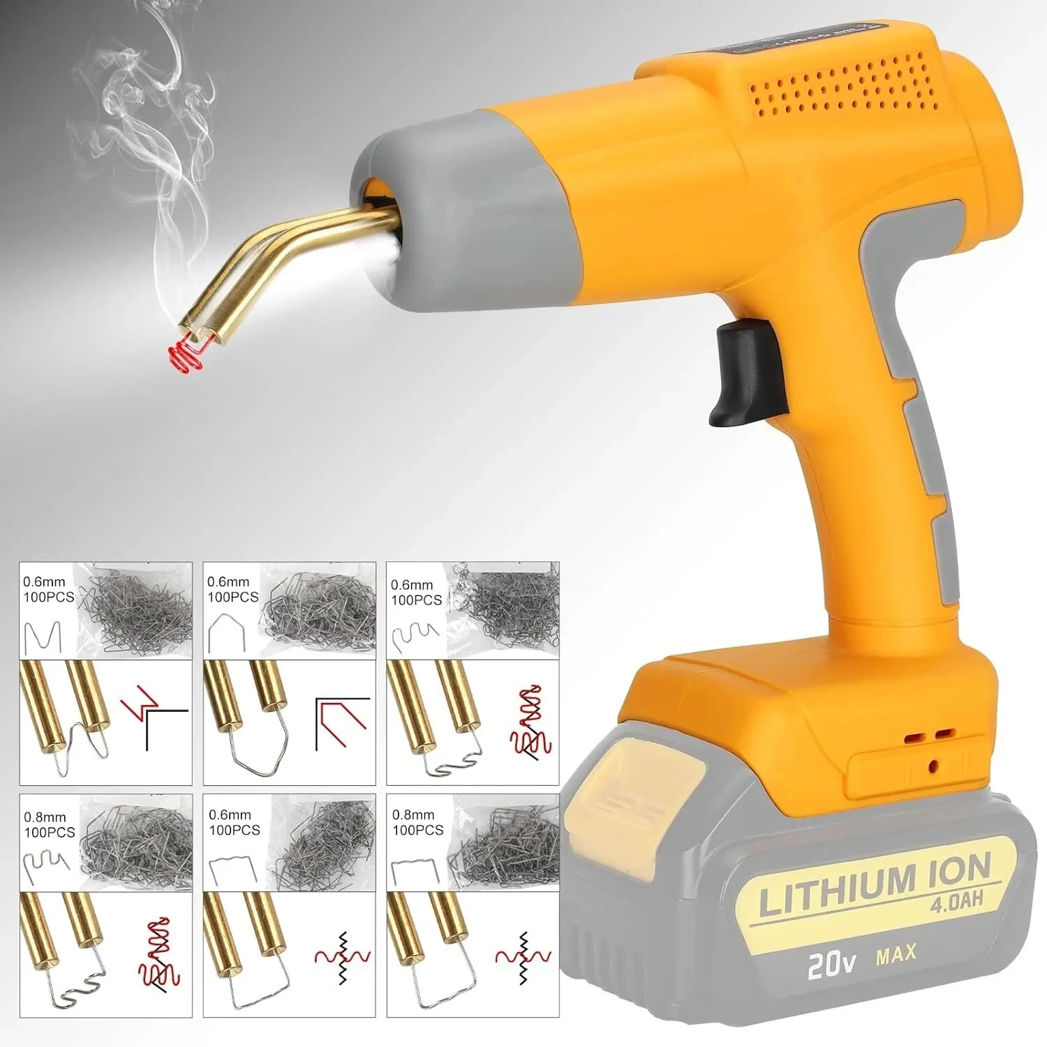 Беспроводной сварочный аппарат из пластика Портативный Ремонт трещин на кузове